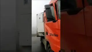Газовый баллон взорвался в кабине дальнобойщика 