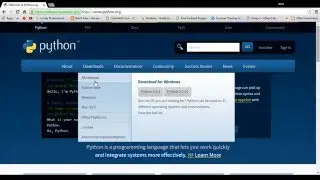 Python And Firebase Tutorial 1:  How to download Python IDE for window