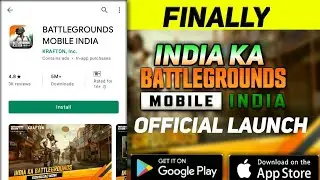Official lunch | how to download battleground mobile India on android/iOS #bgmi #battlegroundmobile