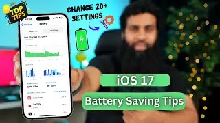 IOS 17 battery saving tips | iOS 17 Battery Drain Problem on iPhones ft Wondershare Recoverit