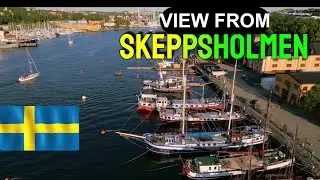 View from SKEPPSHOLMEN.STOCKHOLM