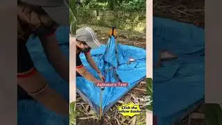 Outdoor 4 Person Automatic Camping Tent