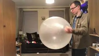 Tuftex 24 inch clear balloon blow to pop btp b2p tt24