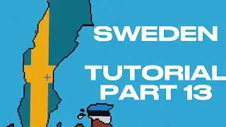 World Flag Map in Minecraft Part 13 - Sweden