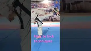 How to kick techniques#shorts