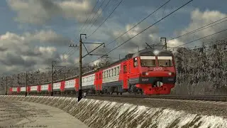 Витебское направление Октябрьской ЖД в ZDSimulator! Маршрут Санкт-Петербург — Дно!