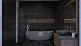 Create Interior Visualization in V-Ray for SketchUp | Bathroom Rendering Tutorial. FOR BEGGINERS