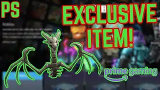 *PRIME GAMING* New Exclusive Roblox Item! Wyrm Skeleton!