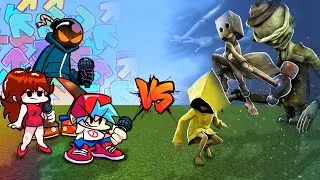 Friday Night Funkin' vs Little Nightmares | Minecraft
