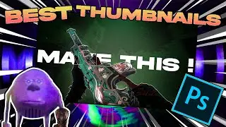 How To Make VALORANT Thumbnails on YouTube (Photoshop)