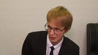Душевная беседа с Президентом Совета Гимназистов Василием Манторовым