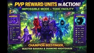 Garden Tower Defense – PVP Reward Units in Action! | Impossible Mode