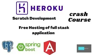 Free Hosting of Angular project on Heroku |  Springboot project on Heroku | Postgres | part 1