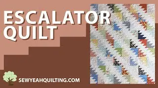 FUN Escalator Quilt Tutorial | Free Pattern