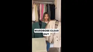 Wardrobe CLEAR OUT + DECLUTTER! 