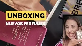 UNBOXING Perfumes NUEVOS!!!