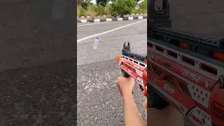 How far can Xshot Pro shoot? #toygun #xshot #nerf