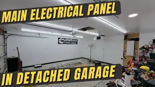 Main Electrical Panel in Detached Garage | 200 Amp Service