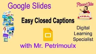 Add Easy Closed Captions to your Google Slides