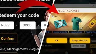NUEVO CODIGO PARA FREE FIRE REGALOS GRATIS Y ROPA - Free Fire Battlegrounds