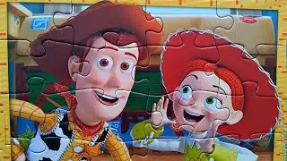 Toys Story  Woody and Jessie - Play puzzles for kids toys story