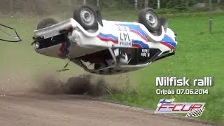 Nilfisk ralli 2014 F-cup (crashes & action)