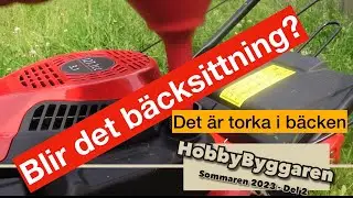 ByggSommar 2023 del2 - Gräset ska böjas, brunnen inspekteras och bäcken synas.