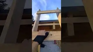 Домик в лесу #стройка