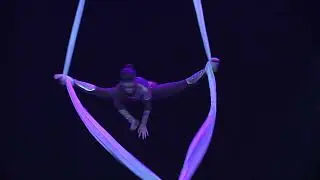 Catwalk,  Ходунова Елизавета, г.  Красноярск, воздушные полотна