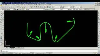 How to draw Circular transition curves: circles and lines tangents to circles and lines AutoCAD