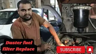 Renault Duster Diesel filter Replacement