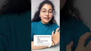 Msc (Computer Science) or MCA