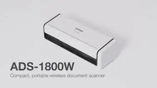 Brother's ADS-1800W Compact Portable Document Scanner | Brother Australia