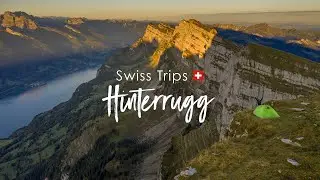 Wildcamping Churfirsten | Short trip to Hinterrugg in Switzerland - An aerial perspective by drone