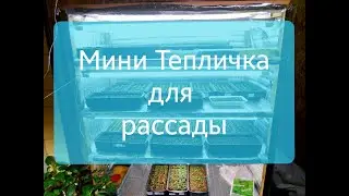 Мини Тепличка своими руками