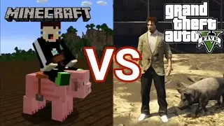 GTA 5 VS. MINECRAFT | ULTIMATE COMPARISON
