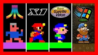 Miner 2049er ⛏️ Versions Comparison ⛏️ Atari 8-bit, 2600, 5200, PC MS-DOS, PC-88, GB, FM-7 and more