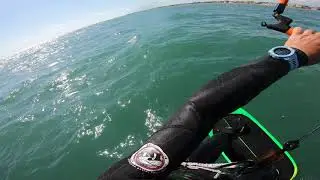 Flysurfer Soul V1 10 m in light to moderate wind conditions