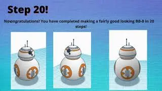 StarWars - Design  BB8 robot in TinkerCAD in 10 min
