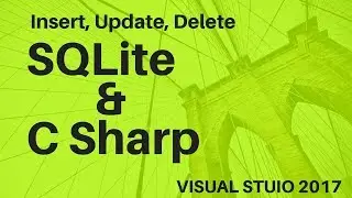C# and SQLite | insert, update, delete [CRUD]