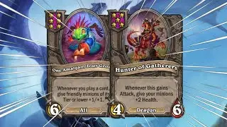 BETTER DRAGON SCALING THAN KALECGOS?! | Hearthstone Battlegrounds