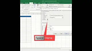 Excel shortcut short tricks || Data text to columns function. 