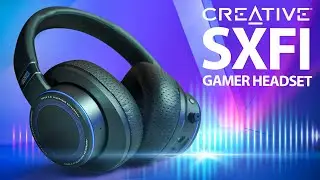 Hybrid Gaming Headset 🎧 mit gutem Mikrofon Creative SXFI Air Gamer Headset Test 2021 Wireless