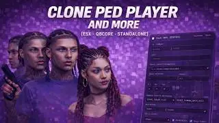 CLONING PLAYER ON NPC | OPENSOURCE | FIVEM SCRIPT