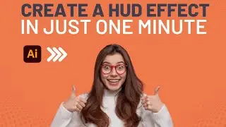 How to add a HUD Effect in 40 Seconds on Adobe Illustrator