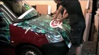 Vehicle Wrap using the Designjet L25500 - Part 1