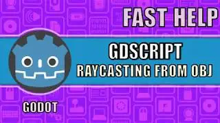 Fast Help - RayCasting from object (3d Mesh) - Godot