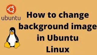 how to change Desktop background in linux