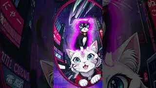🐾 Meow Meow Wave: Synthwave 
