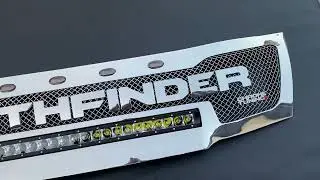NISSAN PATHFINDER Сегодня на сдаче решетка  с LED балкой от CHROME-TUNING.COM вотсап+79139128042